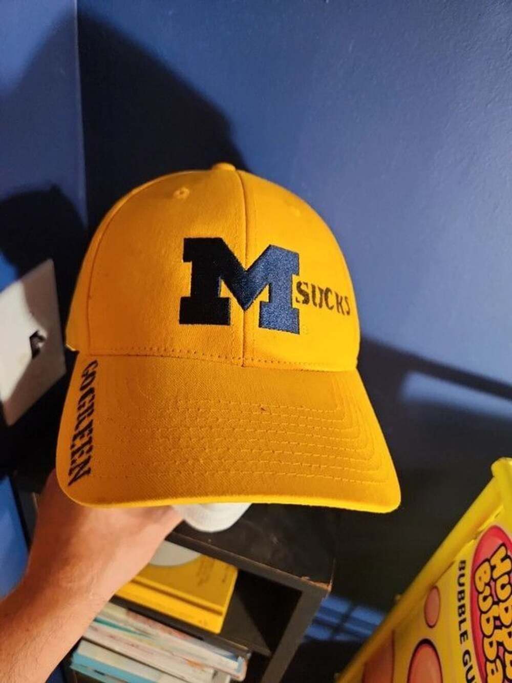 Michigan State Rivalry Hat – Custom “M Sucks” Official Collegiate Product